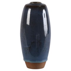Nils Thorsson Royal Copenhagen Faience Studio Pottery Vase 