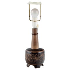 Nils Thorsson, Royal Copenhagen Porcelain Table Lamp on Four Feet
