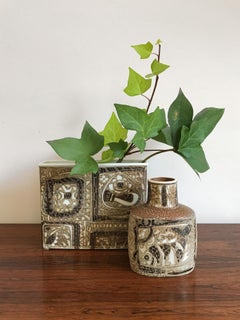 Jarrones escandinavos de cerámica de Nils Thorsson para Royal Copenhagen, años 60