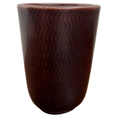 Vase en céramique scandinave Marselis de Nils Thorsson pour Royal Copenaghen, années 1950