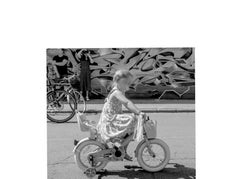 Contemporary Amsterdam cyclist project stencil street art pop Dutch