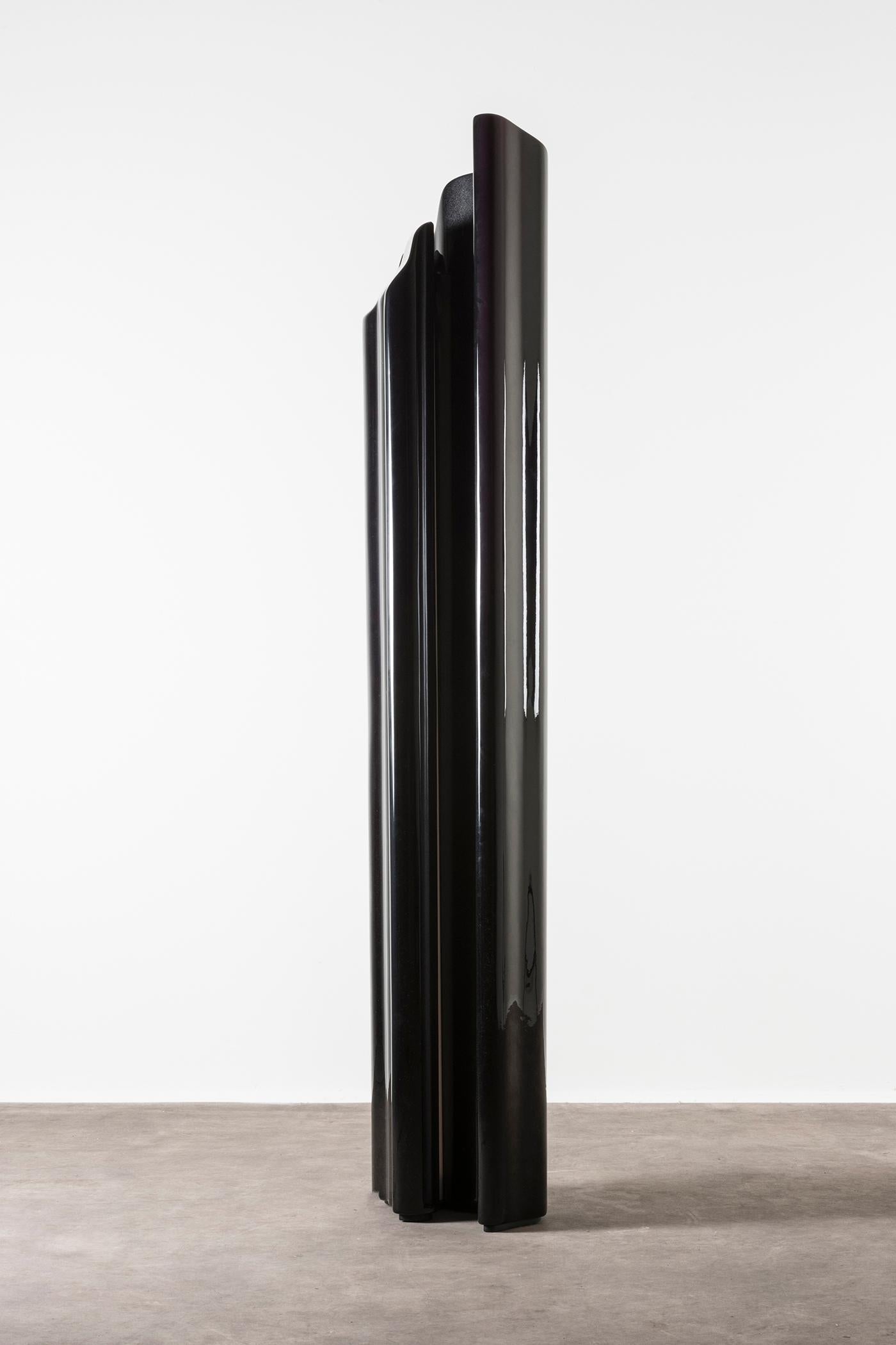 Dutch Floor Lamp Guise in Black by Odd Matter For Sale