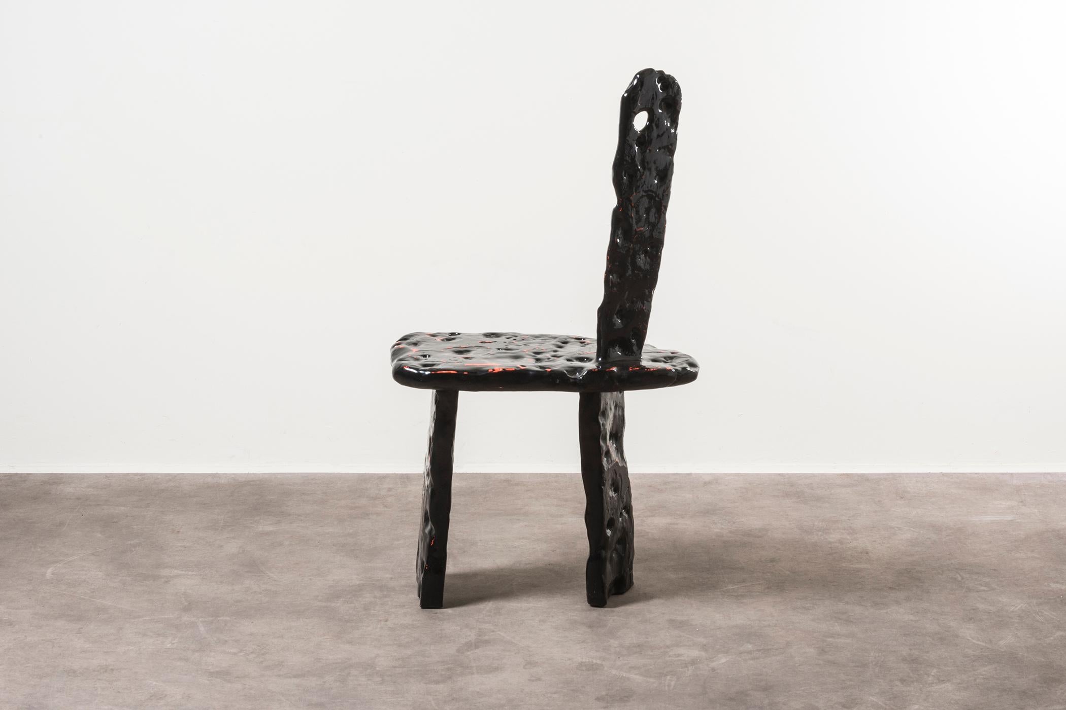 Original Labi Chair by Alberto Vitelio In Fair Condition For Sale In Milano, Lombardia
