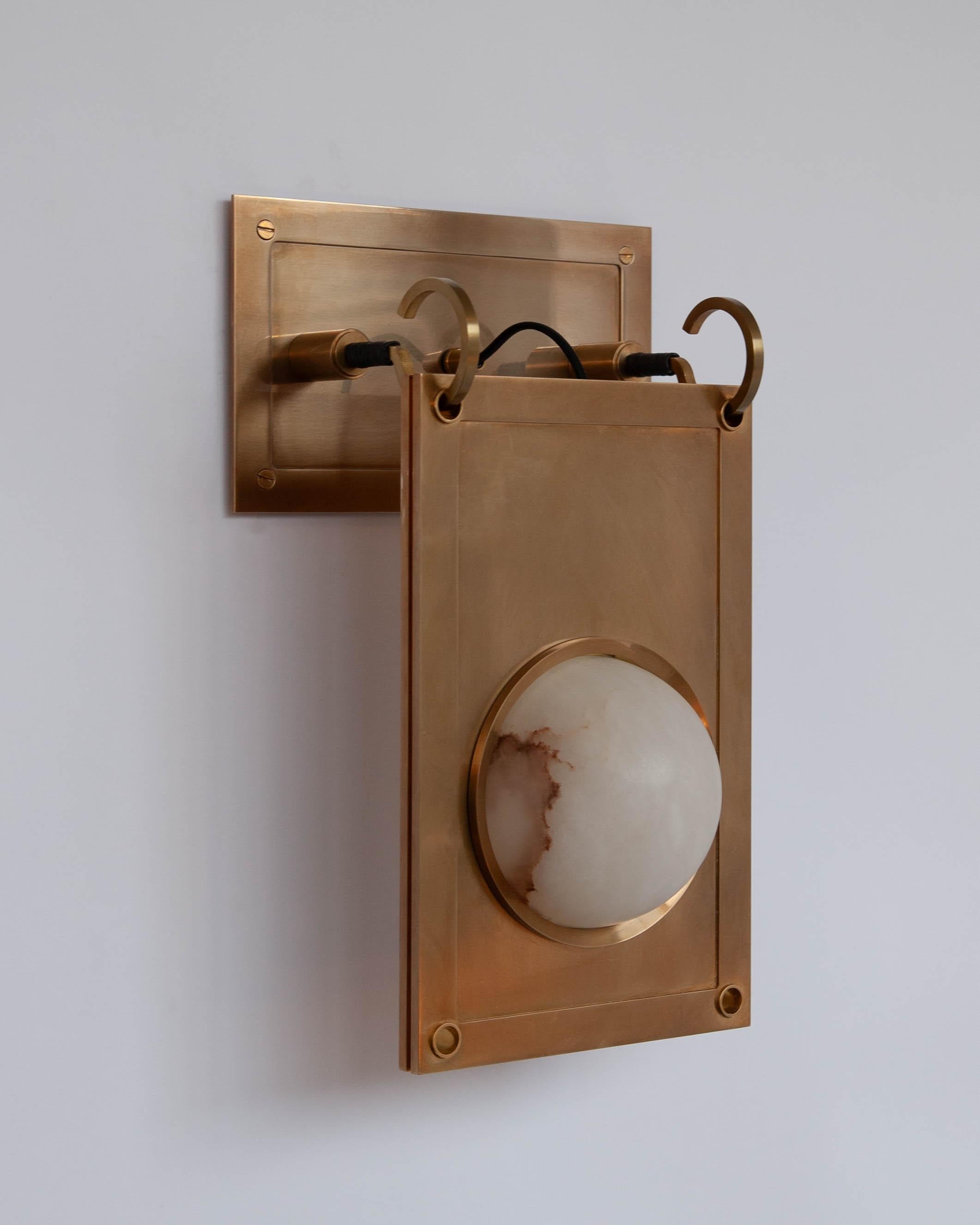 Nima Sconce by M.Fisher x Remains Lighting Co. In New Condition For Sale In New York, NY