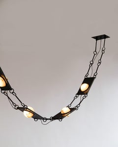 Nima Swag Chandelier by M.Fisher x Remains Lighting Co.
