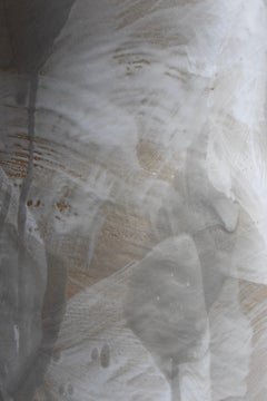 Nimbe 02 Hocker aus glasiertem Steingut von Pascale Girardin