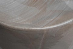 Nimbe 06 Glazed Stoneware Stool by Pascale Girardin