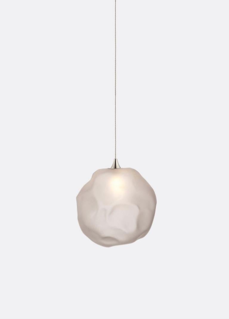 Modern Nimbus 1, Blown Glass Pendant by Shakuff