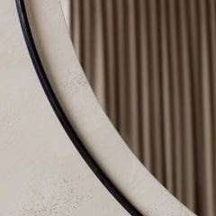 Nimbus Wall Mirror, Bronzed Brass