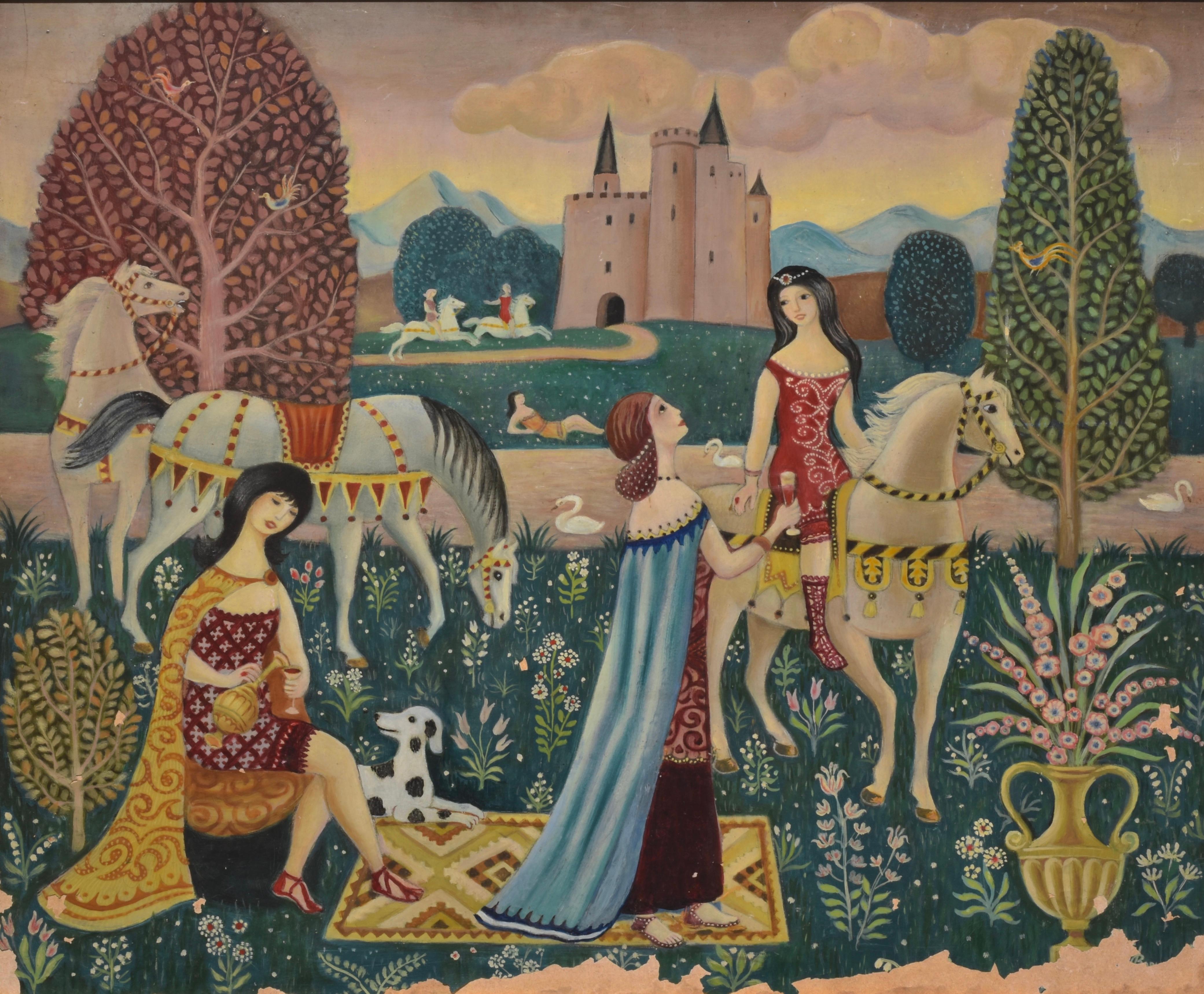 Medium Figurative Paintings