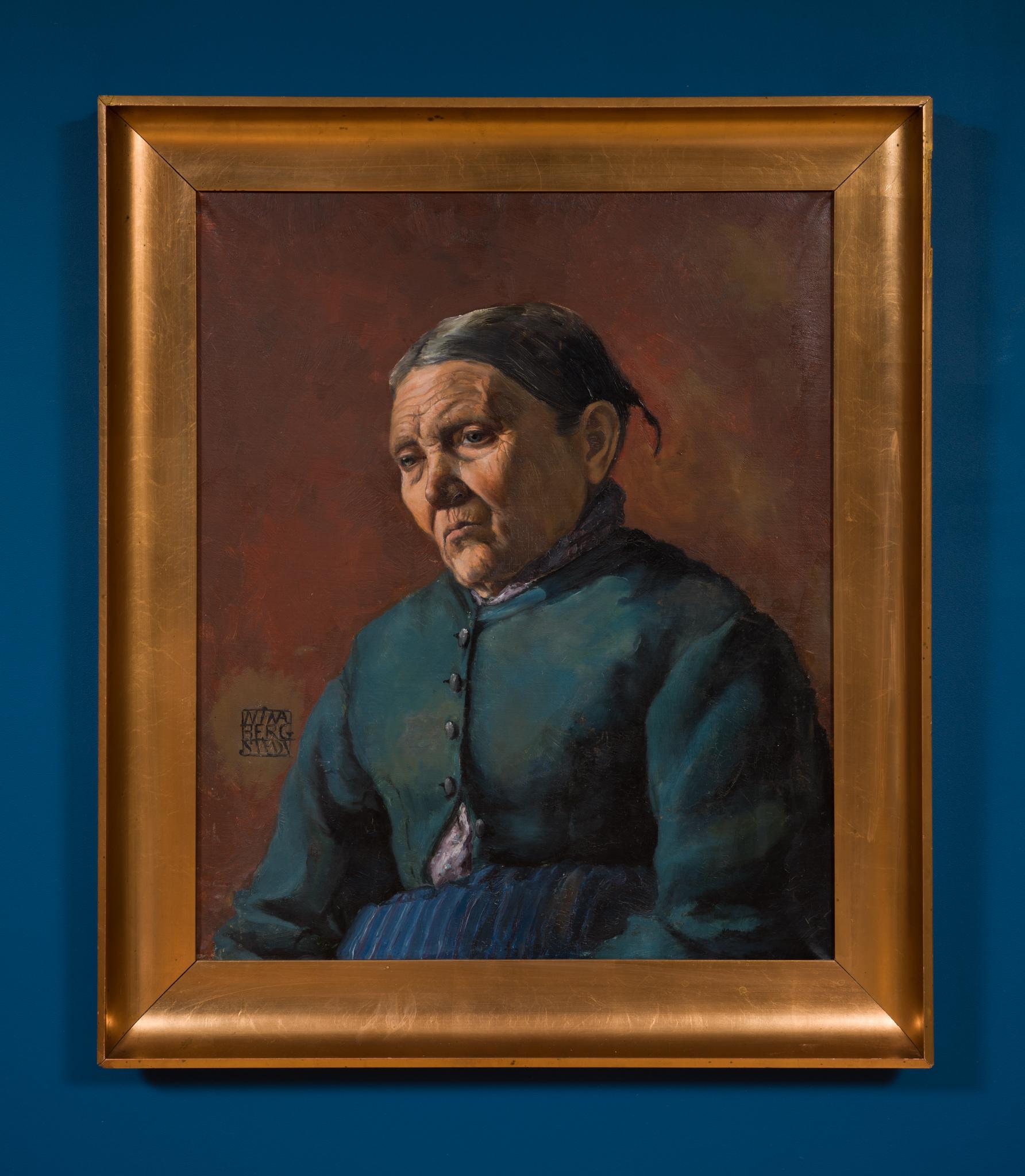 Rediscovered Mastery: A Portrait by Nina Bergstedt For Sale 3
