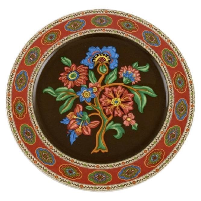 Nina Campbell for Rosenthal. Belgravia porcelain dish decorated with flowers.