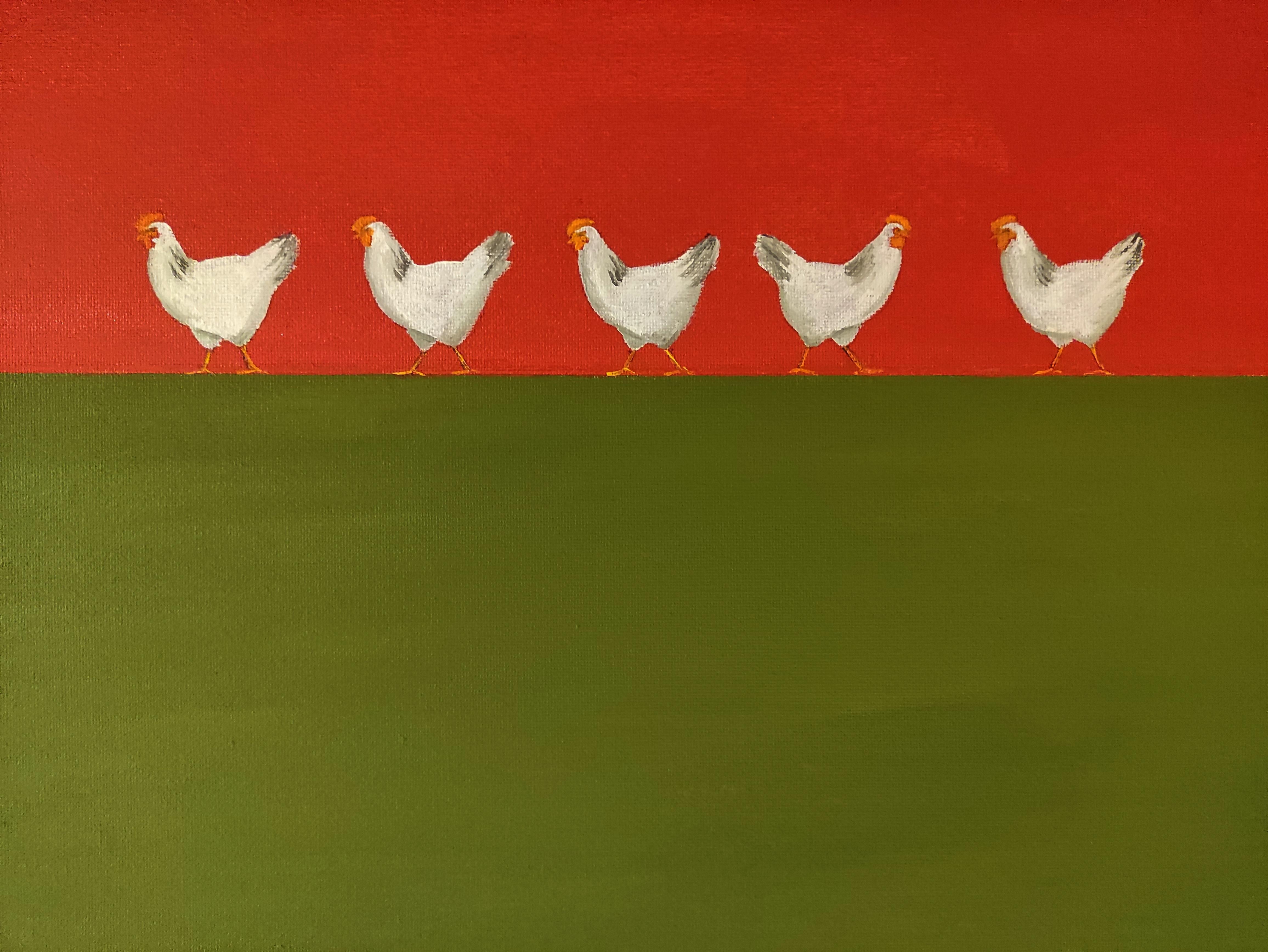 Jeder hat sein eigenes Paradies – Painting von Nina Fedotova