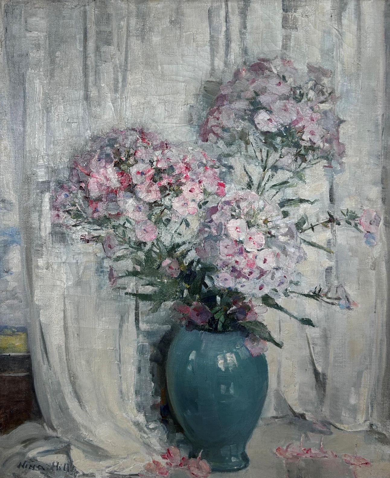 Nina Hill
Phlox, circa 1925
Signed lower left
Oil on canvas
24 x 20 inches

Newcomb Macklin Frame