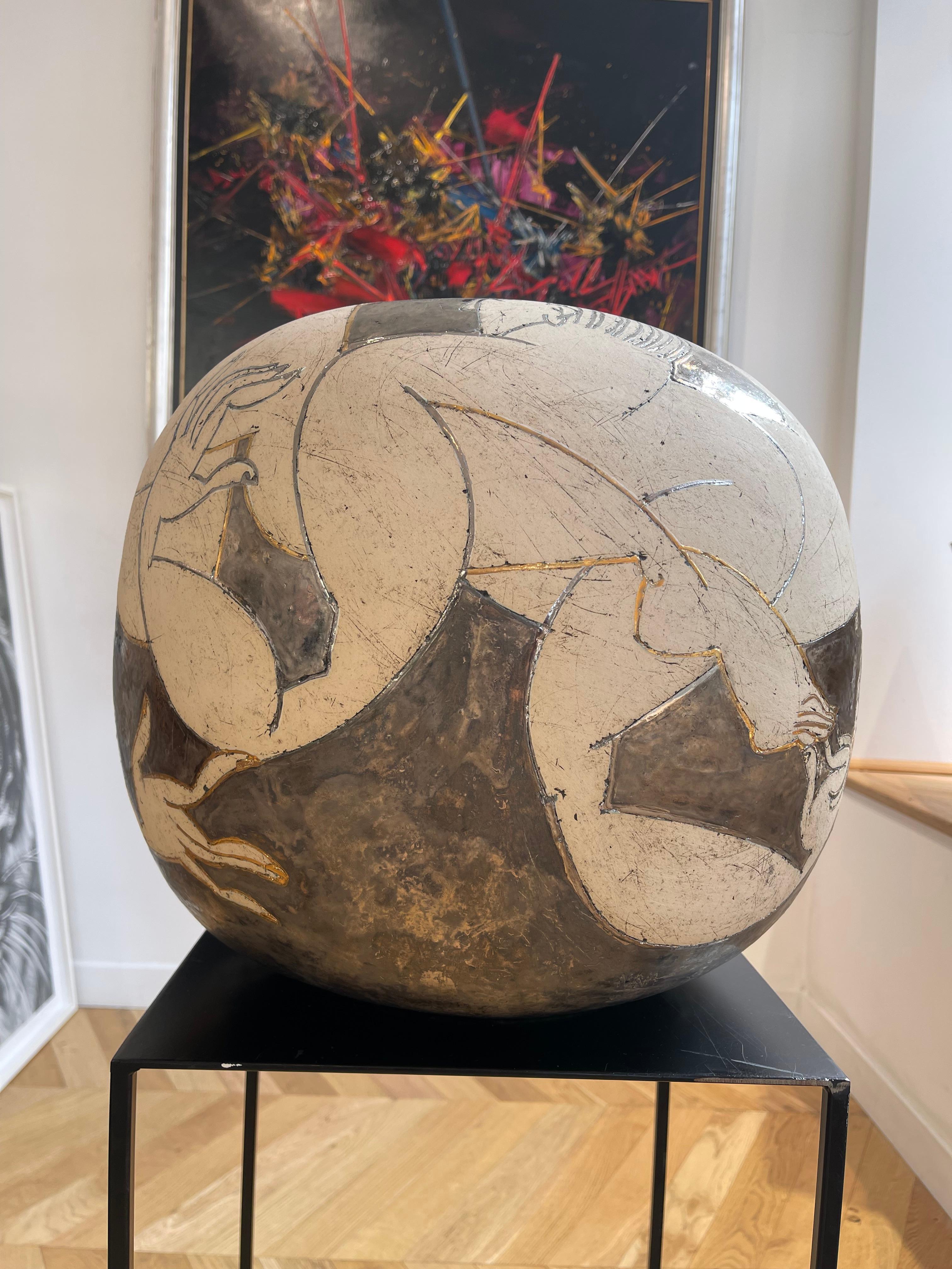 La Danse - Sculpture by Nina Khemchyan
