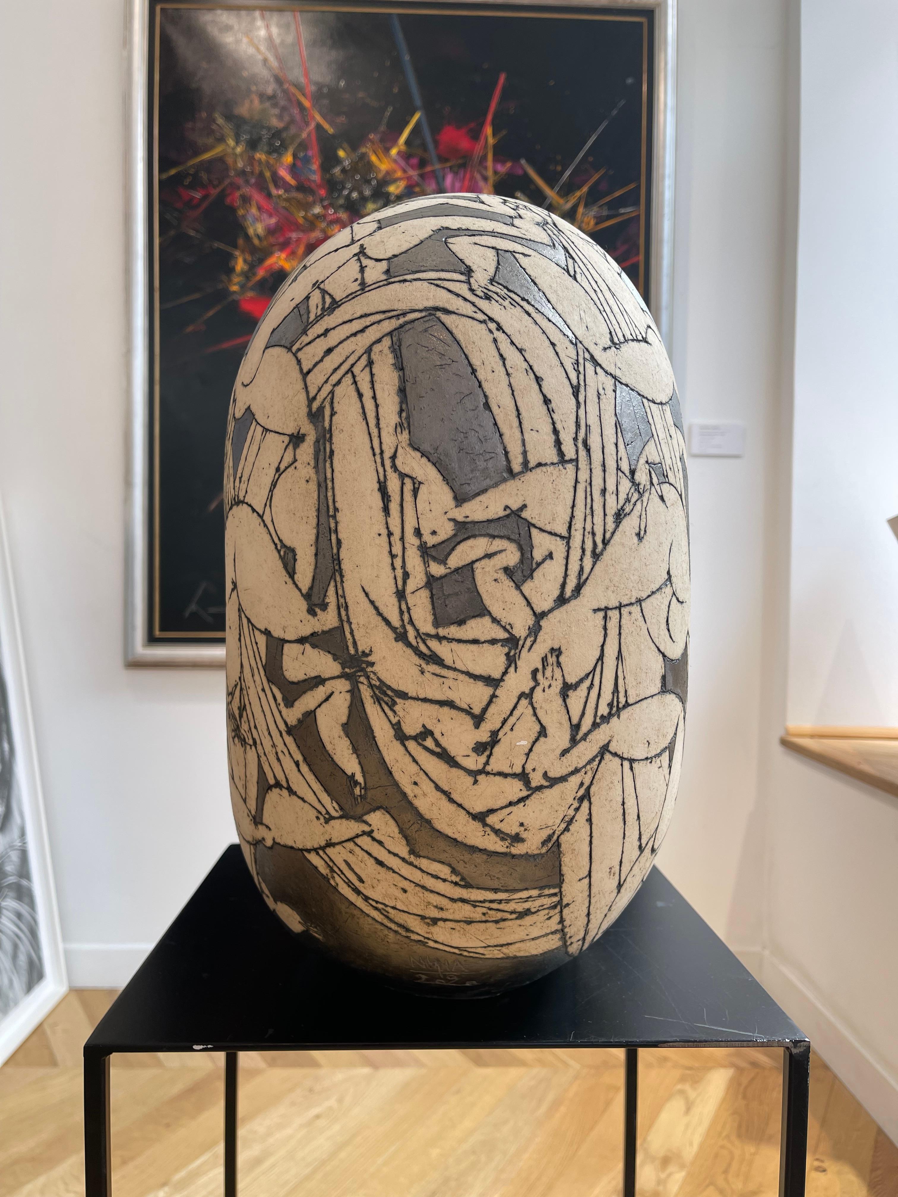 Tourbillon - Contemporary Sculpture by Nina Khemchyan