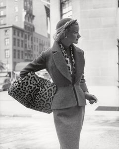 Lady with Leopard Hand Warmer, 1951