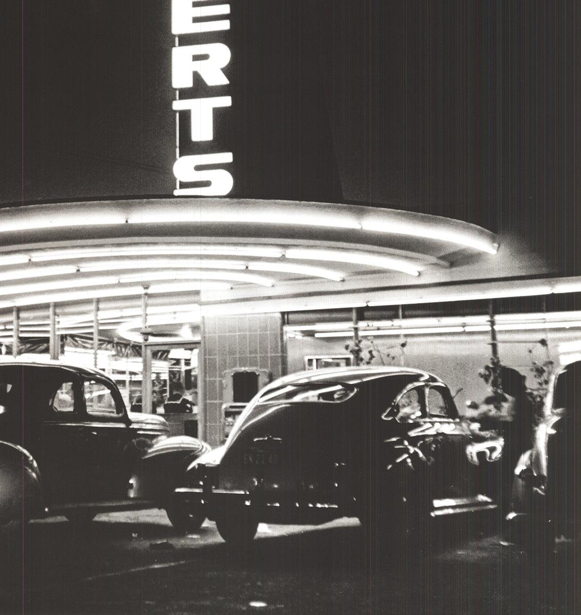 Nina Leen 'Neon Drive-In Diner' 1997- Offset Lithograph For Sale 3