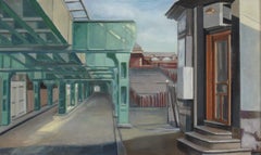 Manayunk Station, Philadelphia by Contemporary Female Artist Nina Martino