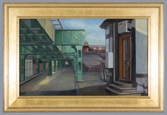 Manayunk Station, Philadelphia by Contemporary Female Artist Nina Martino