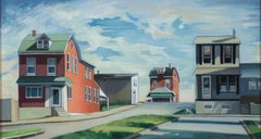 View of the area around Manayunk and Philadelphia by female artist Nina Martino