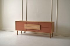 Nina Media Cabinet-Oak