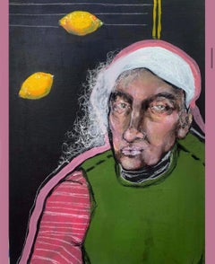 Georgian Contemporary Art by Nina Narimanishvili - Lemon Seller
