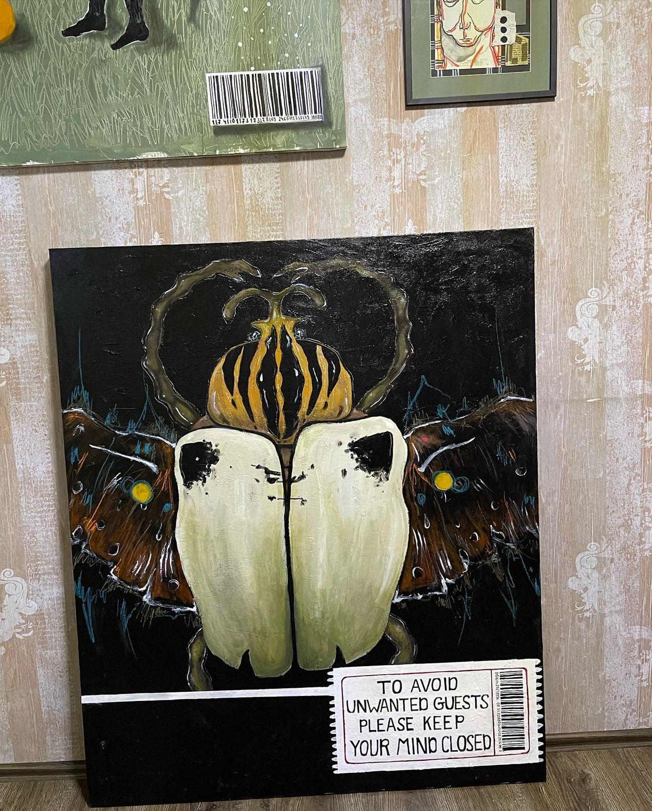 Art contemporain géorgien par Nina Narimanishvili - Hallucination tactile en vente 4