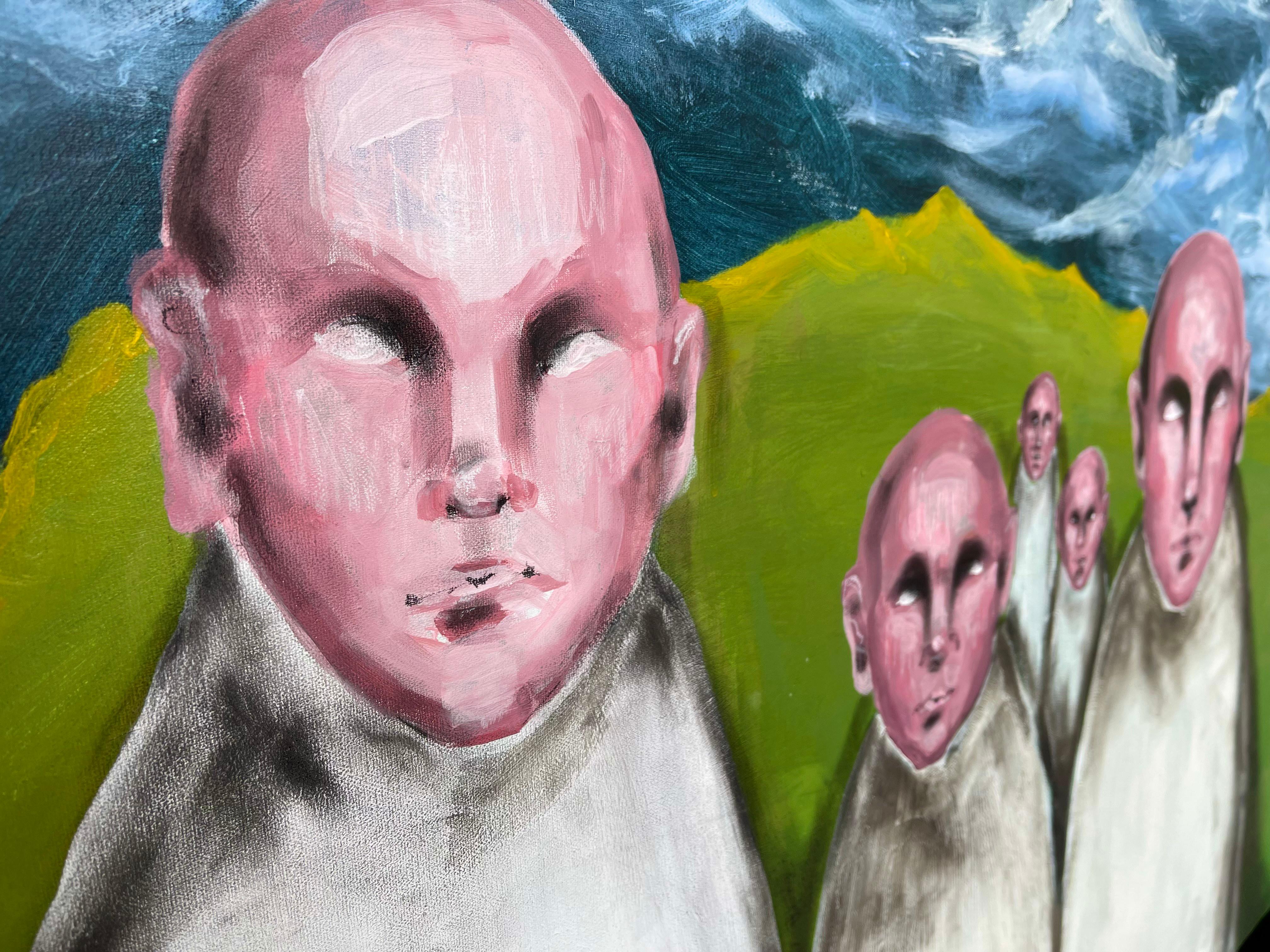 Georgianische zeitgenössische Kunst von Nina Narimanishvili – ohne Titel im Angebot 1