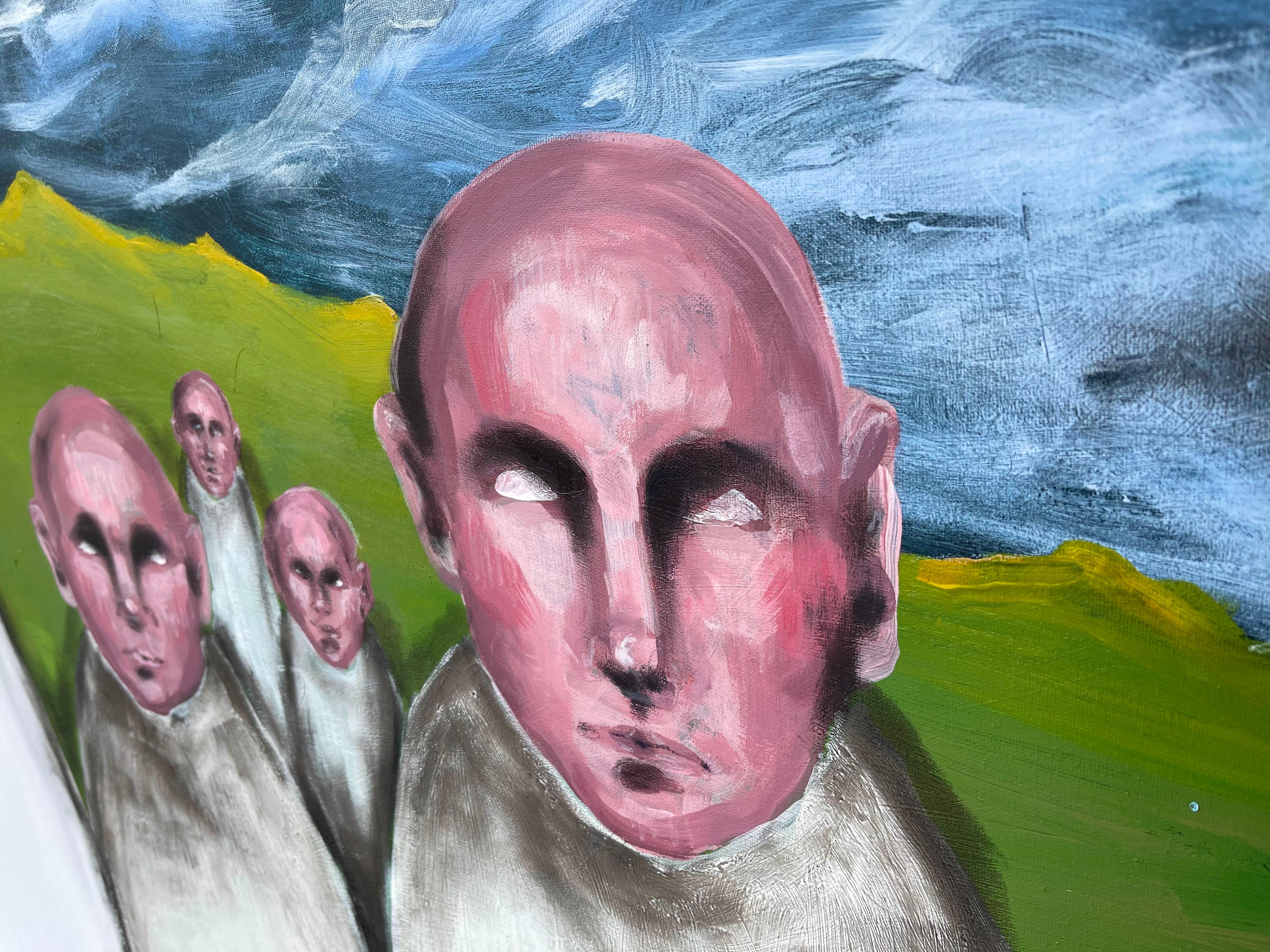 Georgianische zeitgenössische Kunst von Nina Narimanishvili – ohne Titel im Angebot 2