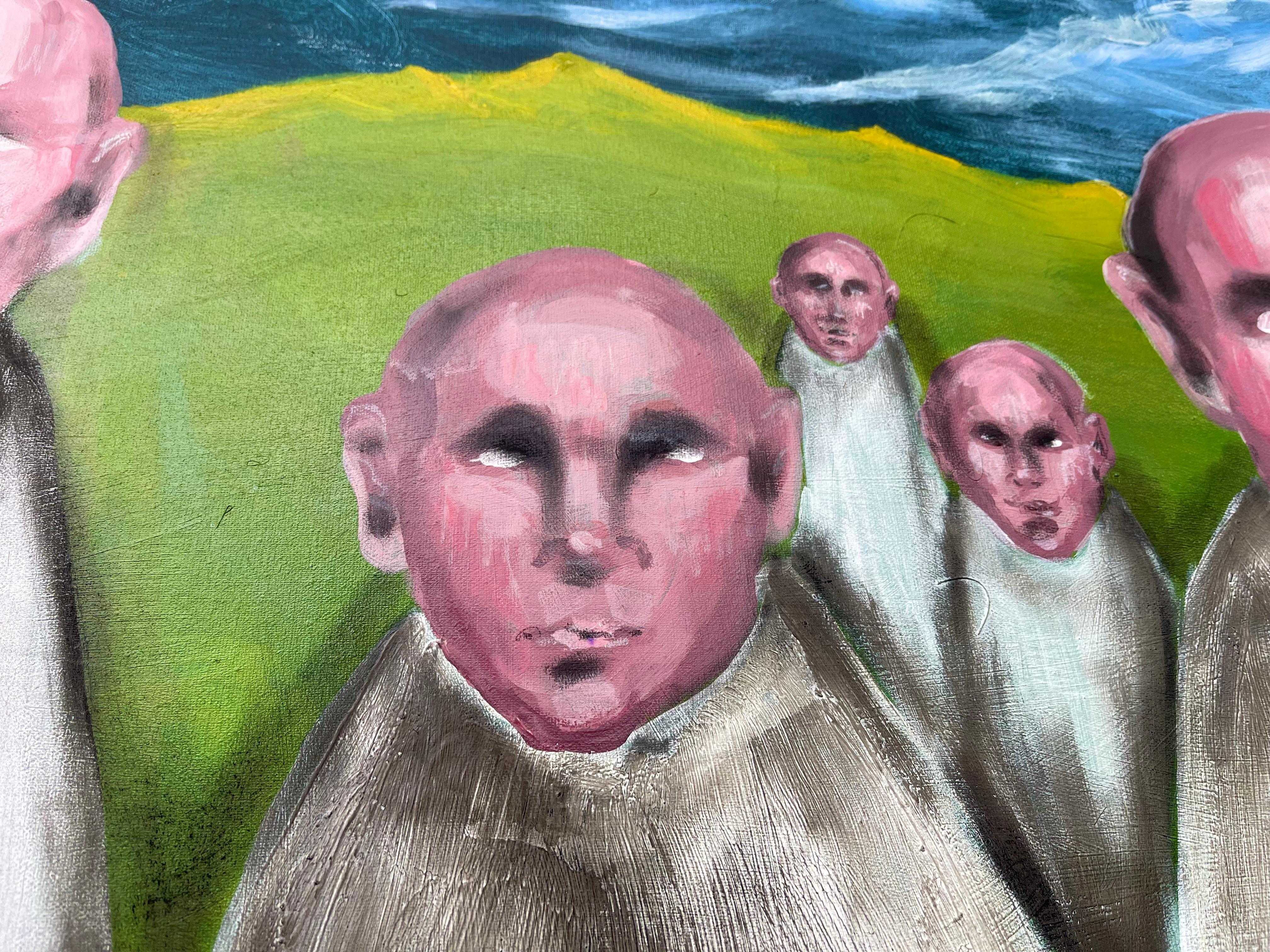 Georgianische zeitgenössische Kunst von Nina Narimanishvili – ohne Titel im Angebot 3