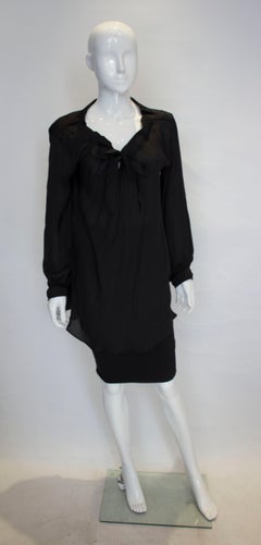 Nina Ricci Back Silk Blouse