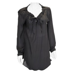 Nina Ricci Back Silk Blouse