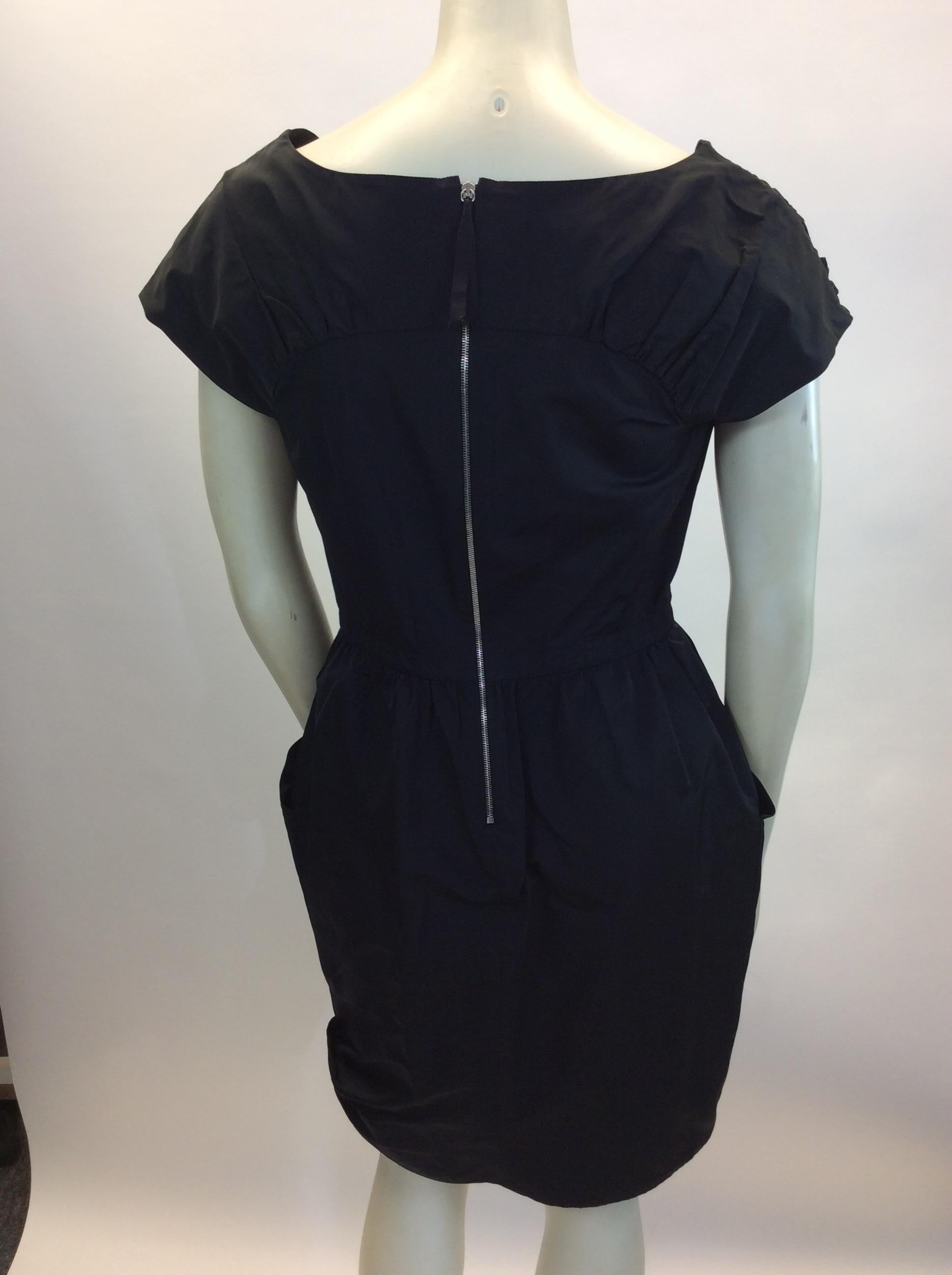 Nina Ricci Black Dress In Good Condition For Sale In Narberth, PA