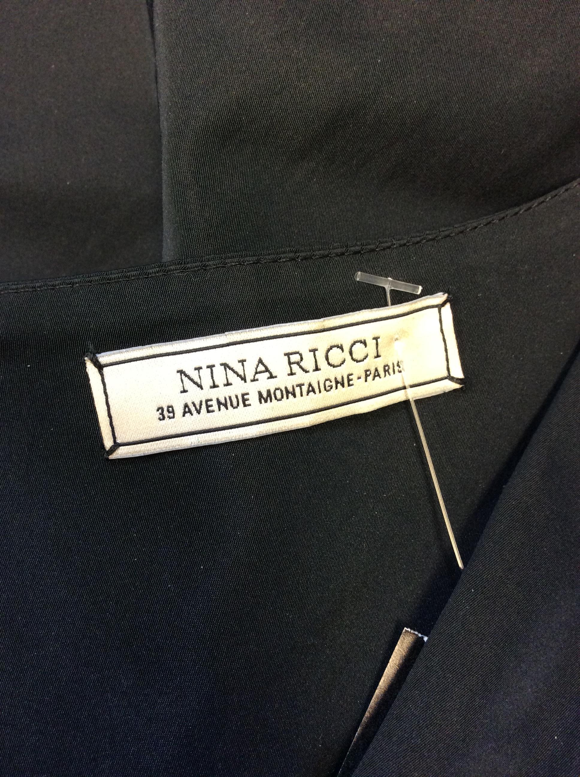 Nina Ricci Black Dress For Sale 3