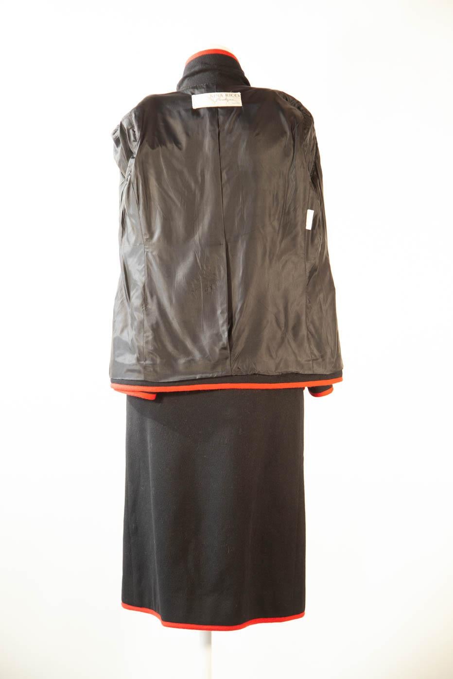 Nina Ricci black ensemble  For Sale 2