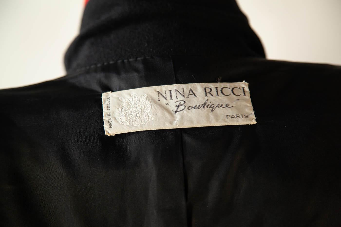 Nina Ricci black ensemble  For Sale 3