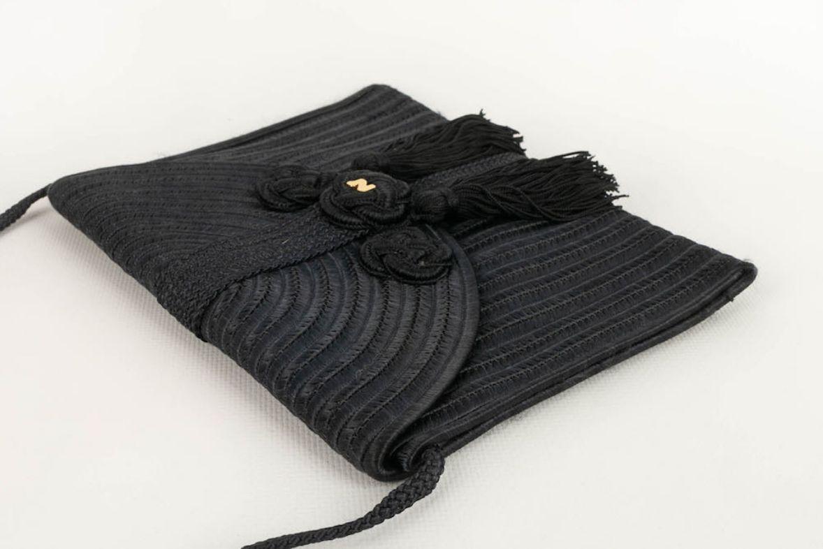 Women's Nina Ricci Black Evening Bag For Sale