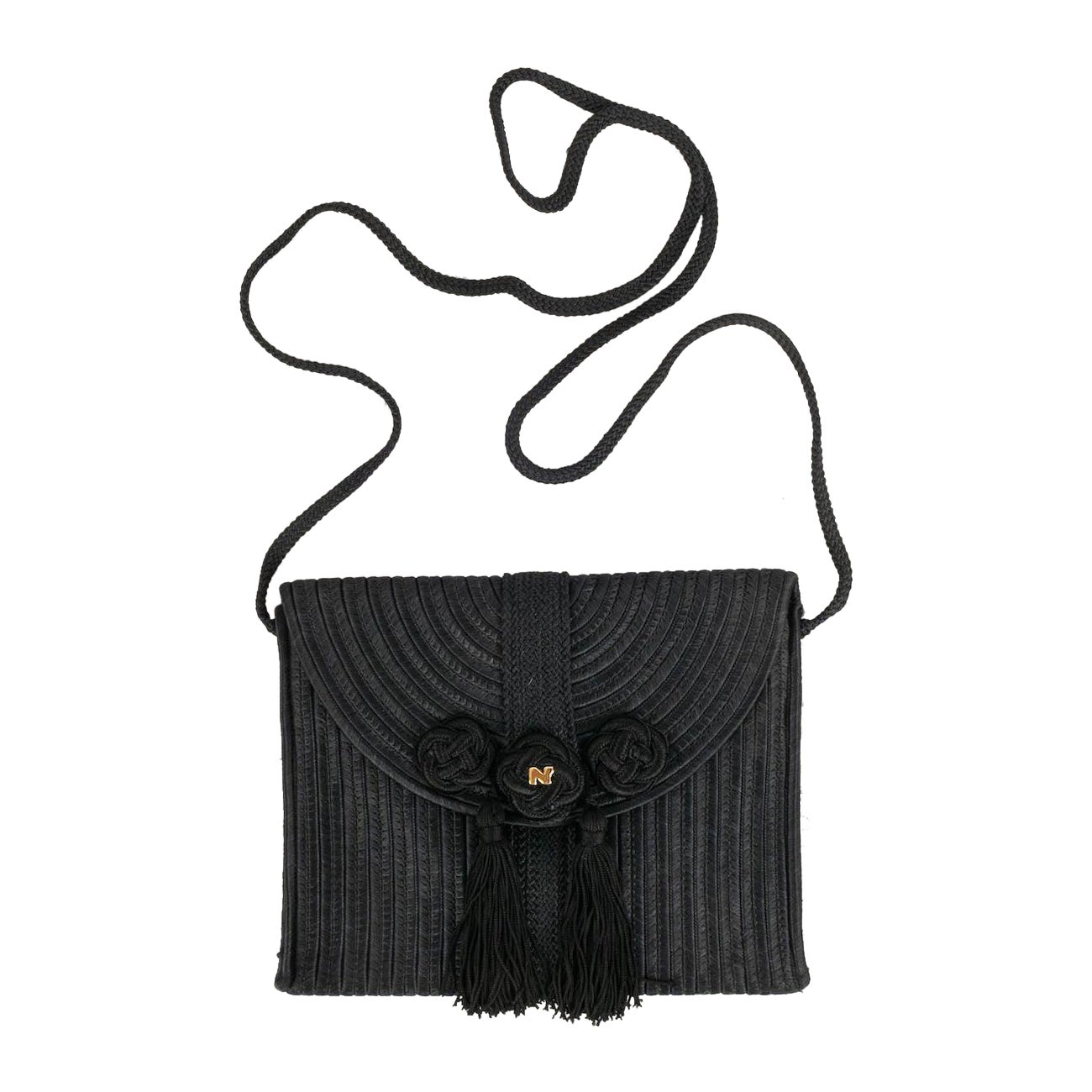 Schwarze Abendtasche von Nina Ricci