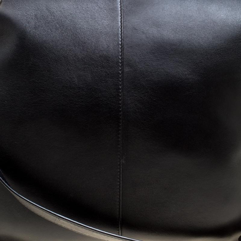 Nina Ricci Black Leather Large Kuti Hobo 6