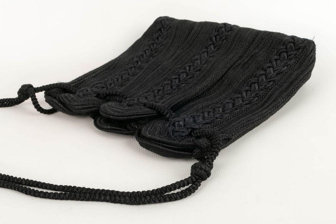 Women's Nina Ricci Black Passementerie Bag For Sale