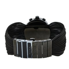 Nina Ricci Black PVD Stainless Steel Chronograph Women's Wristwatch 31 MM