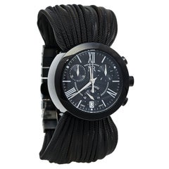 Nina Ricci Black PVD Stainless Steel Chronograph Women's Wristwatch 31 MM