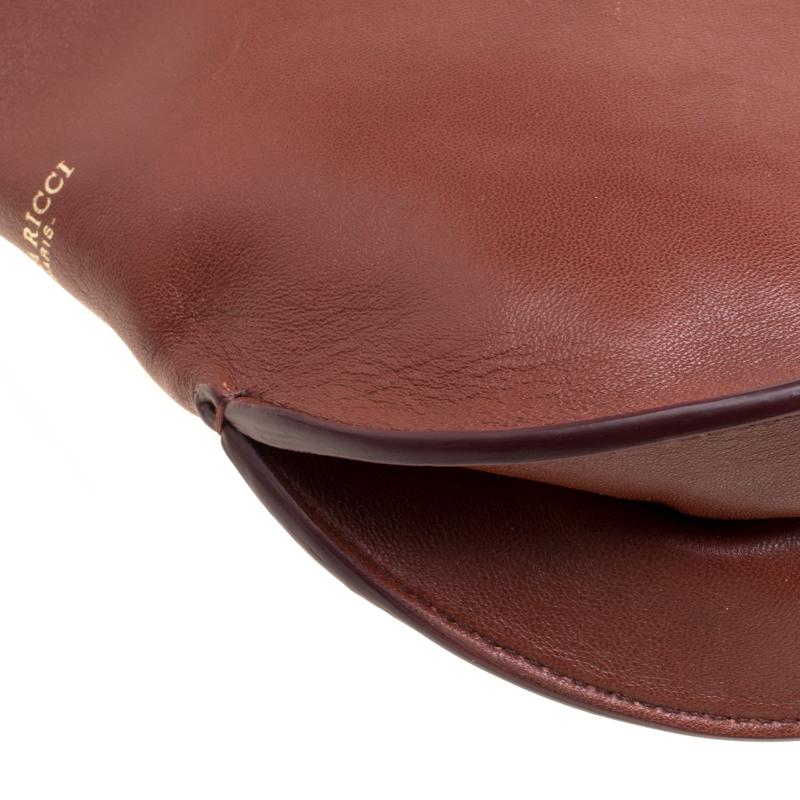 Nina Ricci Brown Leather Kuti Small Shoulder Bag 5