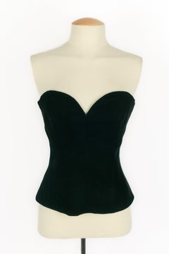 Nina Ricci bustier top Haute Couture