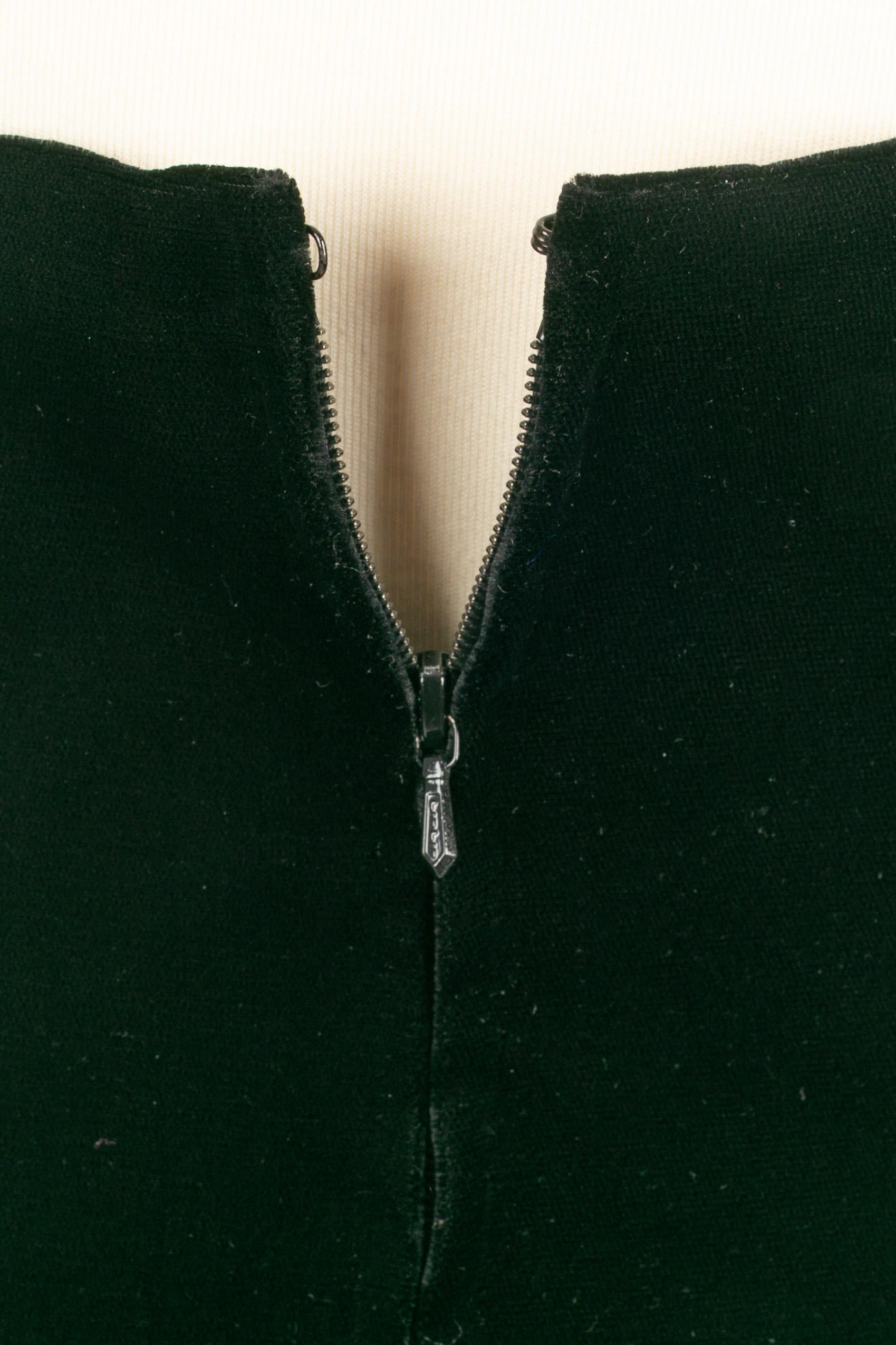 Top bustier Nina Ricci Haute Couture en vente 1