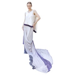 Nina Ricci by Olivia Theyskens Spring 2008 Silk Gown W/ Train