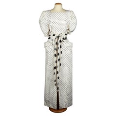 Nina Ricci abito a pois Haute Couture