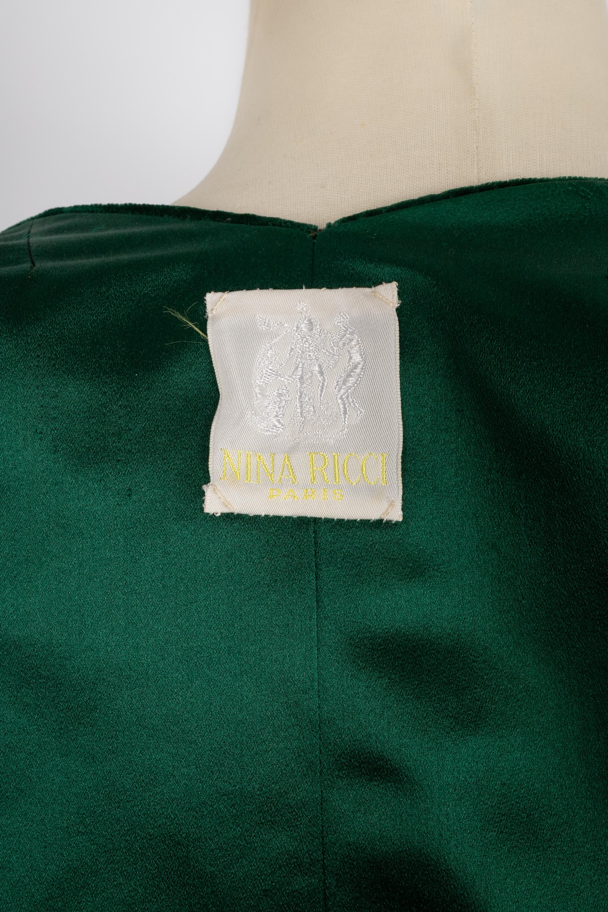Nina Ricci Kleid Haute Couture 1991/1992 im Angebot 7