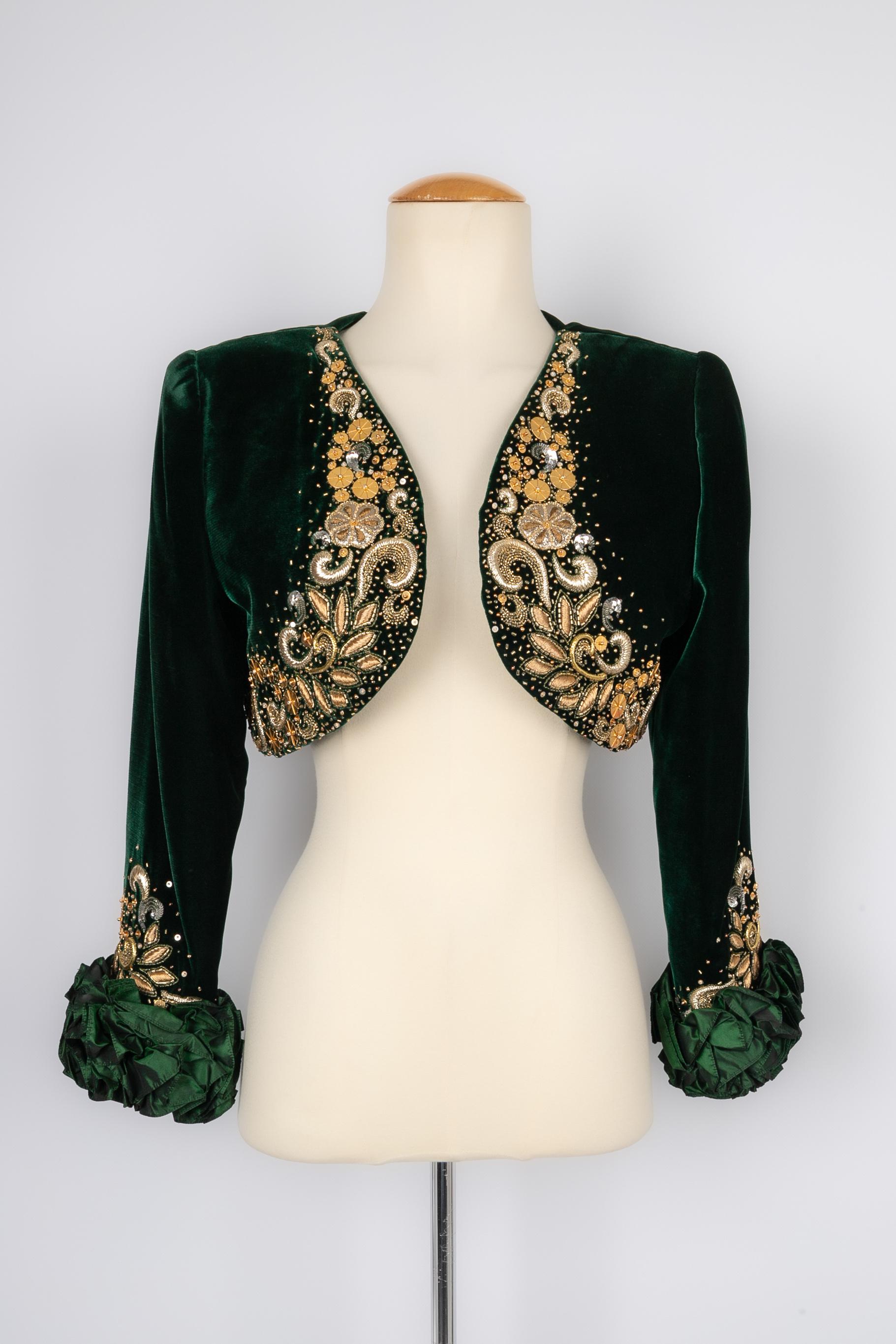 Nina Ricci dress Haute Couture 1991/1992 For Sale 4